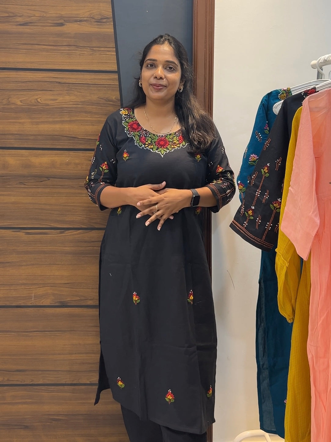 Beautiful Embroidered Two-Piece Kurta Set