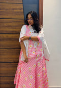 Cute Shirt Style Checks Designer Frock