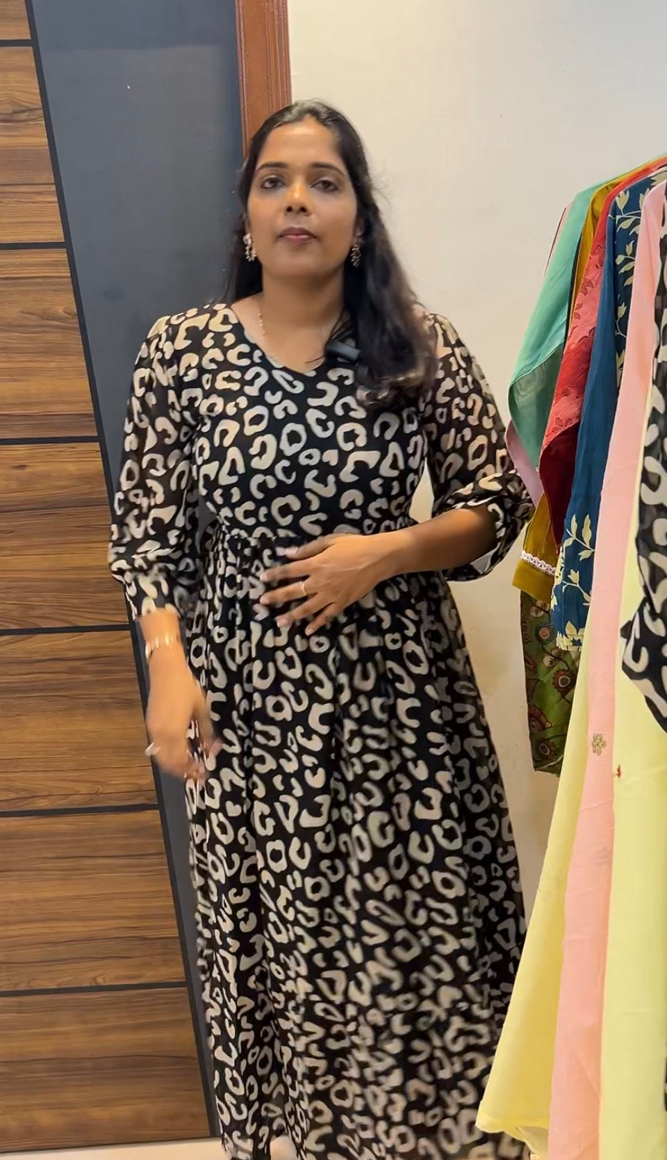 Georgette Full-Length Frock