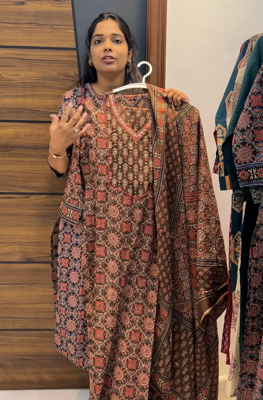 Pure Jaipur Cotton Three-Piece Kurta Set