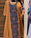 Pure Cotton Kalamkari A-Line Dress