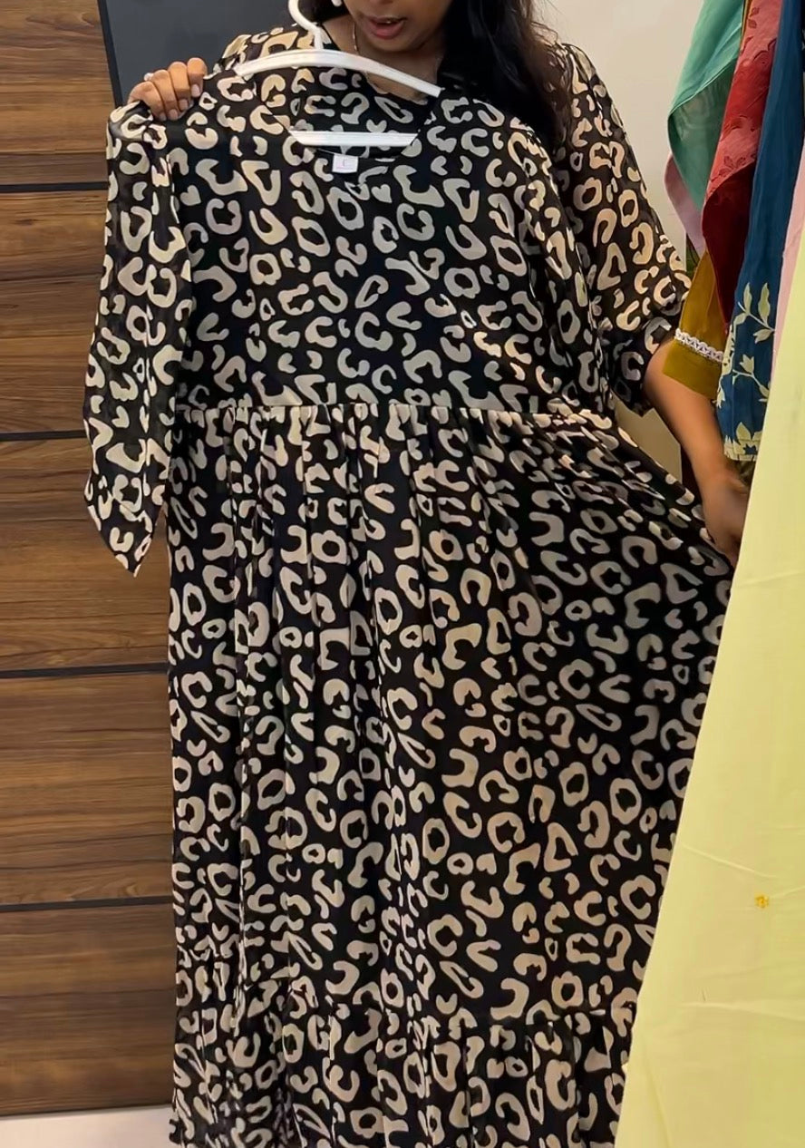 Georgette Full-Length Frock