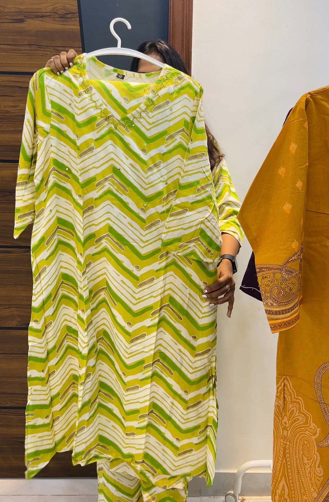 Cotton Two-Piece Kurta Set