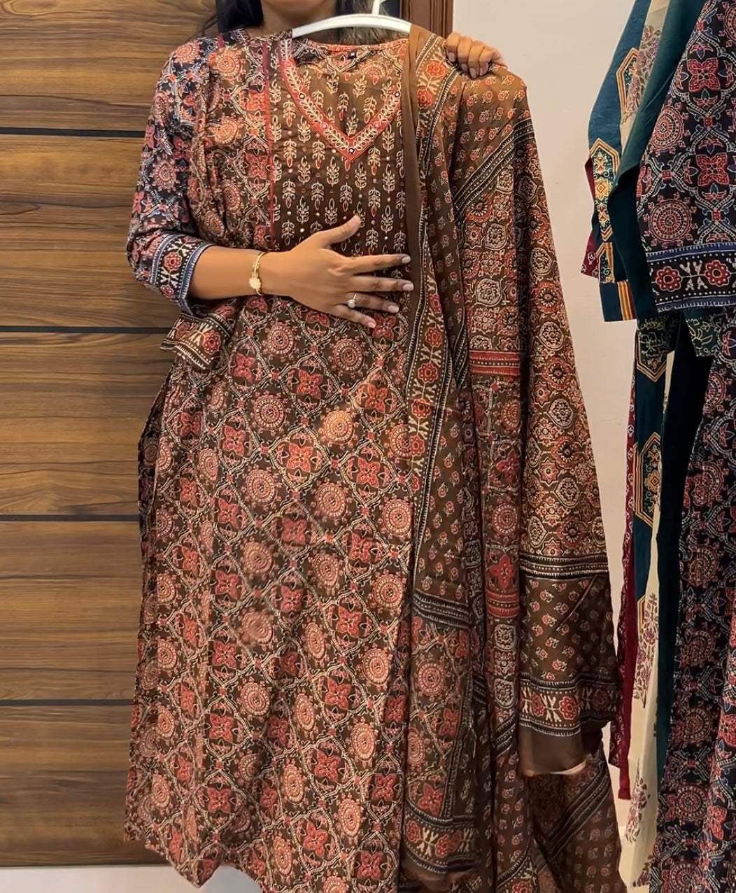 Pure Jaipur Cotton Three-Piece Kurta Set