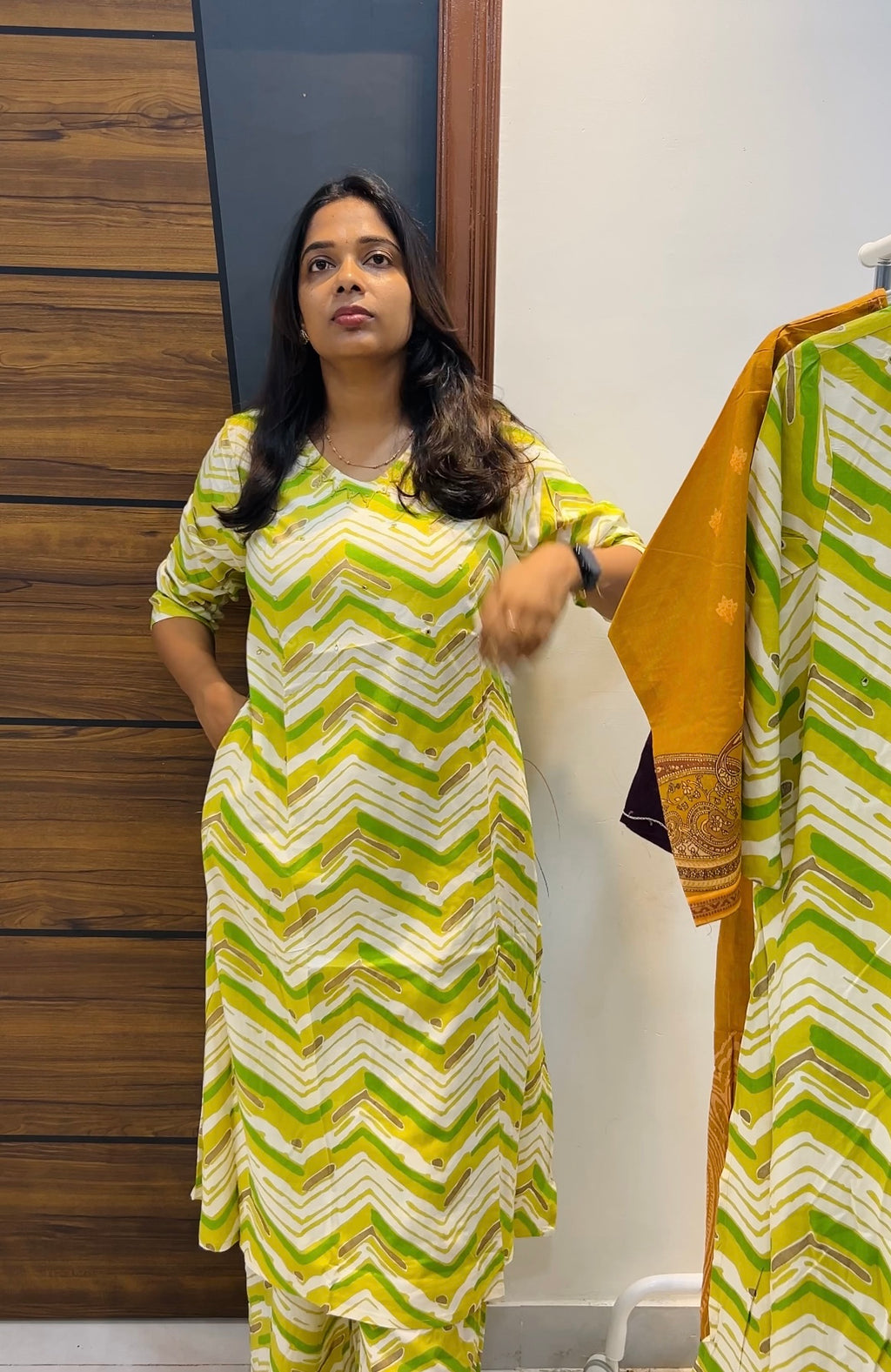 Cotton Two-Piece Kurta Set