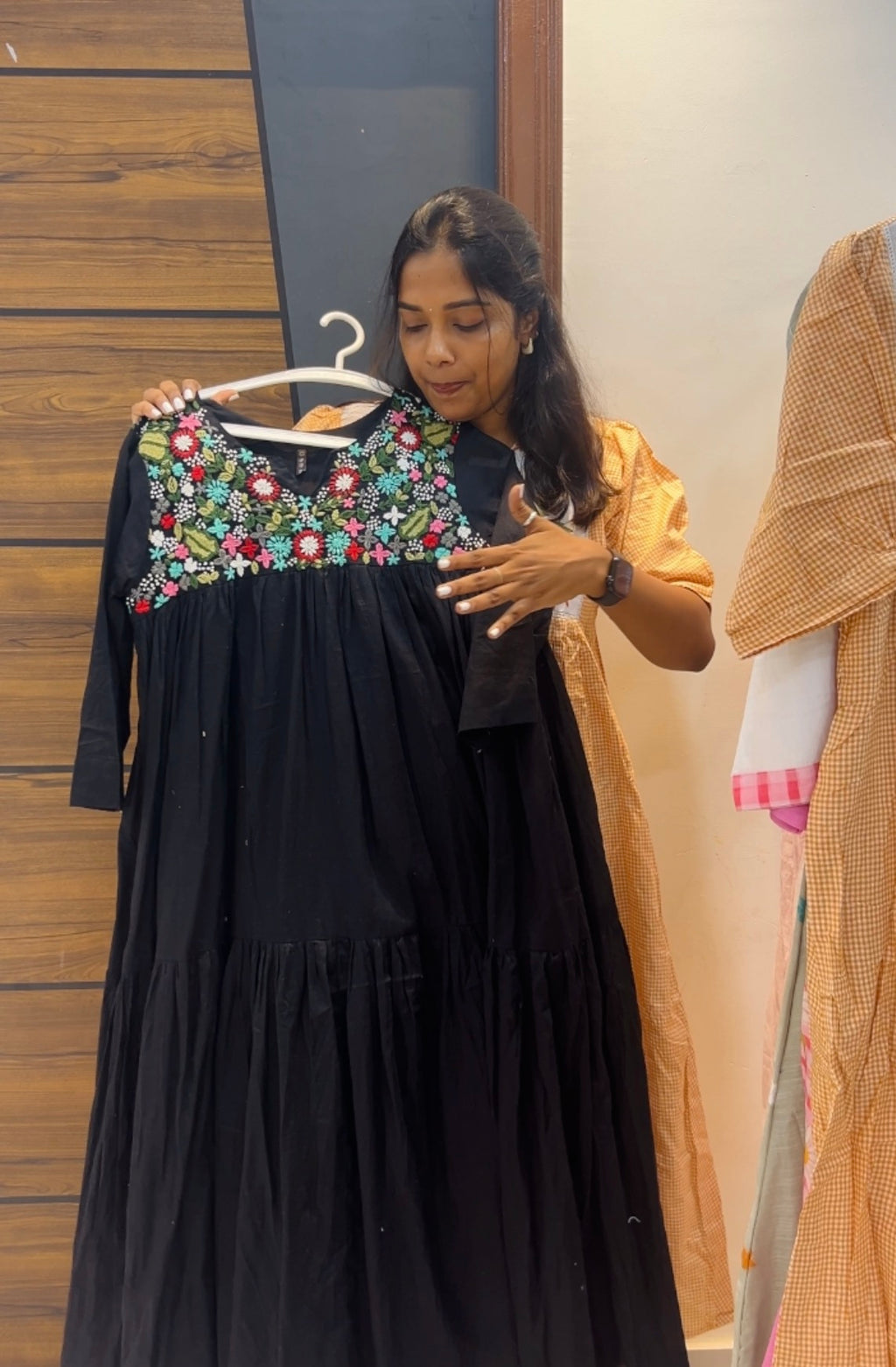 Premium Mul Cotton Embroidered Frock